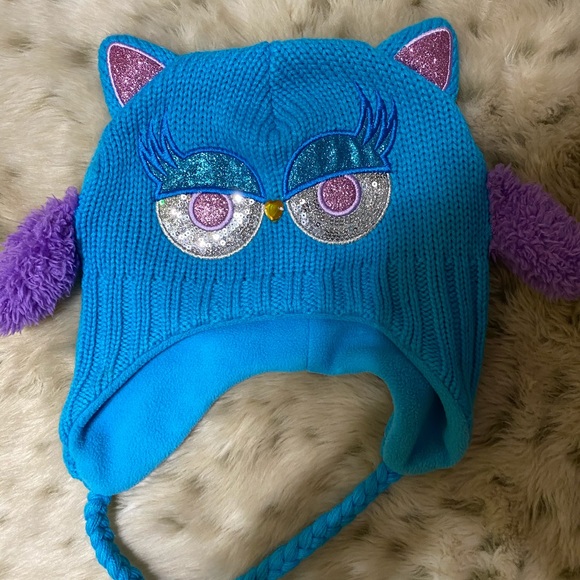 NWOT Girls Owl hat - Picture 2 of 6